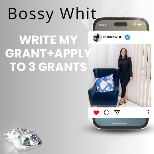 Write my grant + Apply to 3 grants